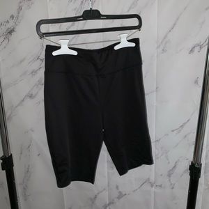 Black biker shorts
